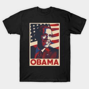 Barack Obama Pop Art Style T-Shirt